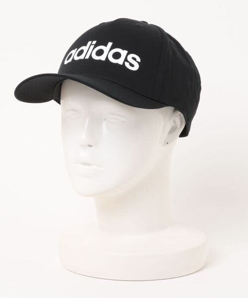 adidas(アディダス)の「adidas/アディダス キャップ デイリーキャップ EVJ90 HT6356(キャップ・メンズ・ブラック×ホワイト・FREE)」の7枚目の写真