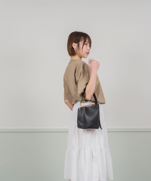 LORISTELLA（ロリステッラ）の「【LORISTELLA/ロリステッラ】ハンドバッグ　ショルダー ワンハンドル バッグ　OLIVIA（ショルダーバッグ・レディース・ブラック/アイボリー/ブラウン・FREE）」の10枚目の写真