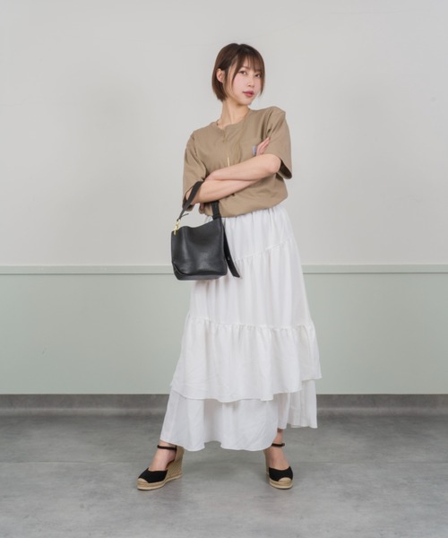 LORISTELLA（ロリステッラ）の「【LORISTELLA/ロリステッラ】ハンドバッグ　ショルダー ワンハンドル バッグ　OLIVIA（ショルダーバッグ・レディース・ブラック/アイボリー/ブラウン・FREE）」の11枚目の写真