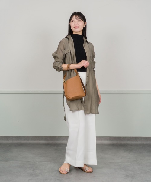 LORISTELLA（ロリステッラ）の「【LORISTELLA/ロリステッラ】ハンドバッグ　ショルダー ワンハンドル バッグ　OLIVIA（ショルダーバッグ・レディース・ブラック/アイボリー/ブラウン・FREE）」の8枚目の写真