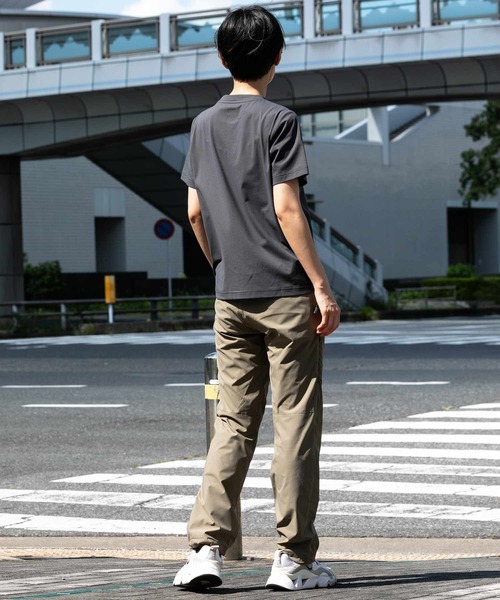 phenix outdoor(フェニックスアウトドア)の「phenix OUTDOOR(フェニックスアウトドア) レディース アウトドアロゴ 半袖Tシャツ (吸水速乾 / 通気性)(Tシャツ/カットソー・レディース・チャコールグレー/オフホワイト/ライトブルー・M/XL/L/S)」の13枚目の写真