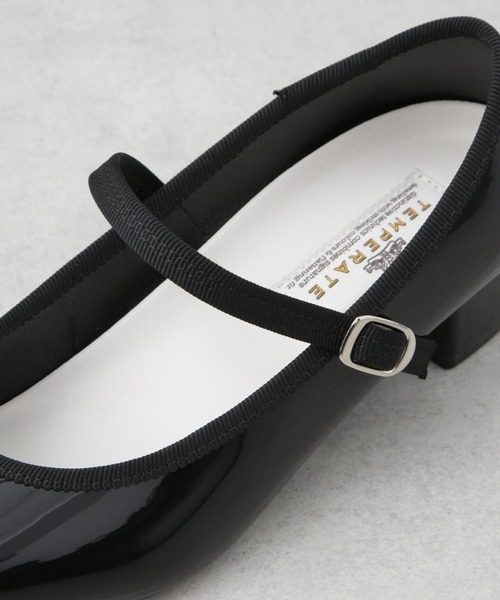 TEMPERATE（テンパレイト）の「TEMPERATE/CANNON ヒールパンプス（パンプス・レディース・ブラック・39/38/37）」の8枚目の写真