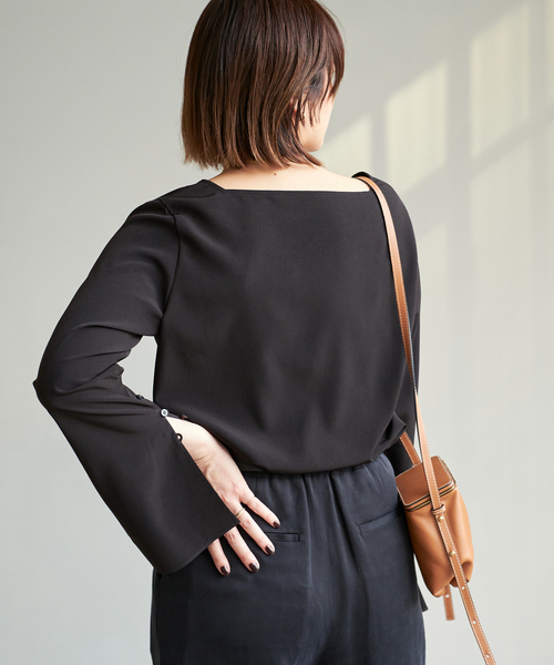plage（プラージュ）の「Slit Sleeves ブラウス（シャツ/ブラウス 
