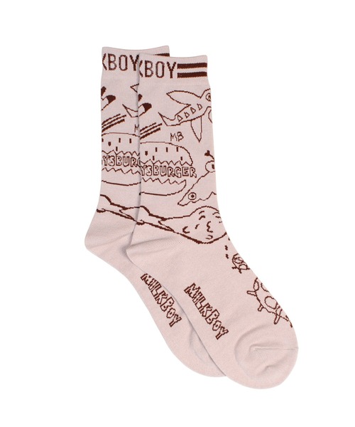 MILKBOY(ミルクボーイ)の「Doodle ソックス(ソックス/靴下・レディース・C/B/A・FREE)」の11枚目の写真
