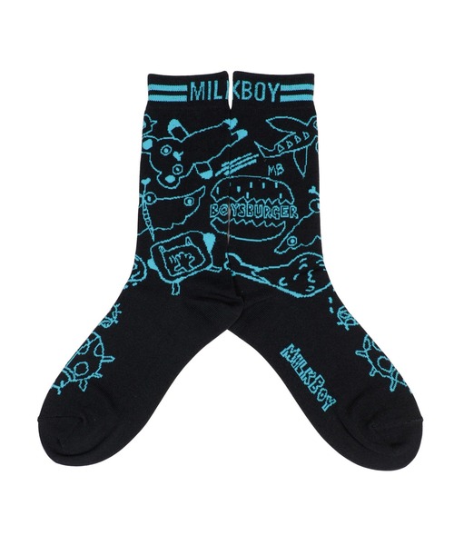 MILKBOY(ミルクボーイ)の「Doodle ソックス(ソックス/靴下・レディース・C/B/A・FREE)」の15枚目の写真