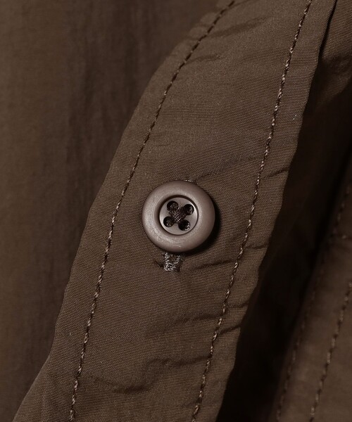 BEAMS（ビームス）の「【撥水】リラックスフィット アクティブ シャツ【セットアップ対応】（シャツ/ブラウス・メンズ・ネイビー/オリーブ/ブラウン・S/M/L/XL）」の11枚目の写真