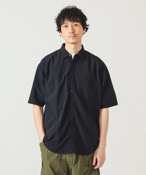 BEAMS（ビームス）の「【撥水】リラックスフィット アクティブ シャツ【セットアップ対応】（シャツ/ブラウス・メンズ・ネイビー/オリーブ/ブラウン・S/M/L/XL）」の20枚目の写真