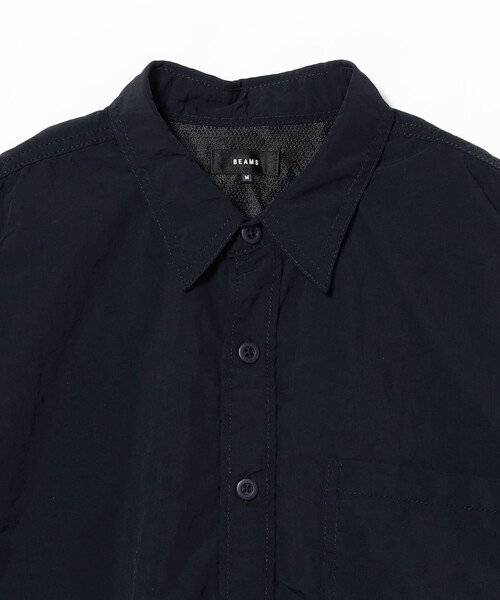 BEAMS（ビームス）の「【撥水】リラックスフィット アクティブ シャツ【セットアップ対応】（シャツ/ブラウス・メンズ・ネイビー/オリーブ/ブラウン・S/M/L/XL）」の22枚目の写真