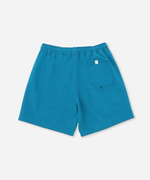Saturdays NYC（サタデーズ ニューヨークシティ ）の「Timothy Seersucker Stripe Swim Short（水着・メンズ・グリーン/サックスブルー・XL/L/M/S/X-SMALL）」の10枚目の写真