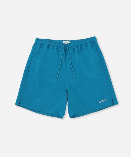 Saturdays NYC（サタデーズ ニューヨークシティ ）の「Timothy Seersucker Stripe Swim Short（水着・メンズ・グリーン/サックスブルー・XL/L/M/S/X-SMALL）」の11枚目の写真