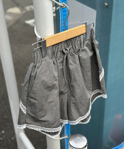 Alley Tokyo（アリートーキョー）の「【Alley select】サテンシャカPT（その他パンツ・レディース・グレー/ネイビー・FREE）」の2枚目の写真