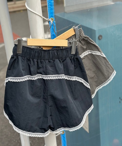 Alley Tokyo（アリートーキョー）の「【Alley select】サテンシャカPT（その他パンツ・レディース・グレー/ネイビー・FREE）」の7枚目の写真