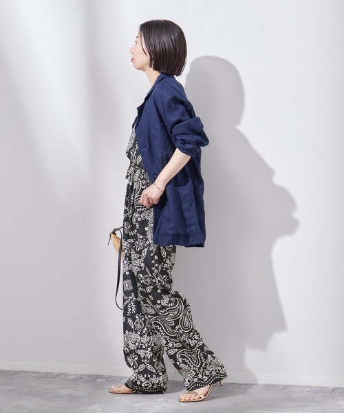 journal standard L'essage（ジャーナルスタンダードレサージュ）の「《別注》【MANIPURI/マニプリ】ロングパンツ（その他パンツ・レディース・ブラック/ネイビー/イエロー/ブラウン・FREE）」の16枚目の写真