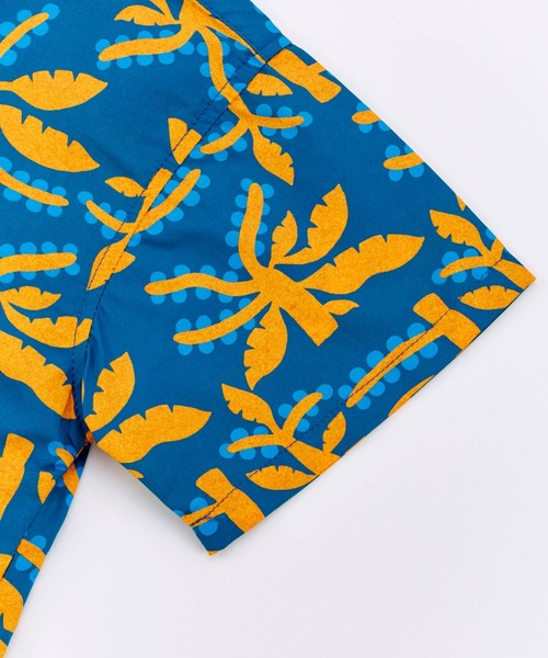 Ocean&Ground（オーシャン&グラウンド）の「ｱｲﾗﾝﾄﾞｼｬﾂ（シャツ/ブラウス・キッズ・ベージュ/マルチ・110/120/130/140/90/100）」の7枚目の写真