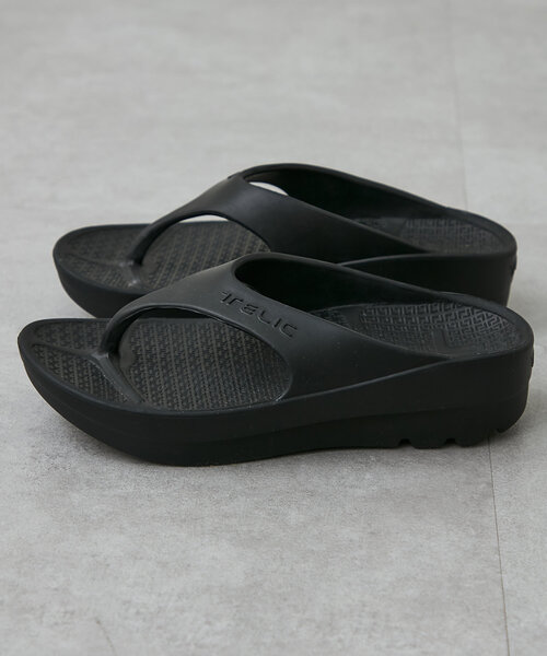 TELIC(テリック)の「【TELIC】W-FLIPFLOP(サンダル・レディース・アイボリー/ブラック・SMALL/MEDIUM/LARGE/X-LARGE)」の11枚目の写真