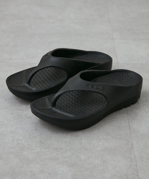 TELIC(テリック)の「【TELIC】W-FLIPFLOP(サンダル・レディース・アイボリー/ブラック・SMALL/MEDIUM/LARGE/X-LARGE)」の12枚目の写真