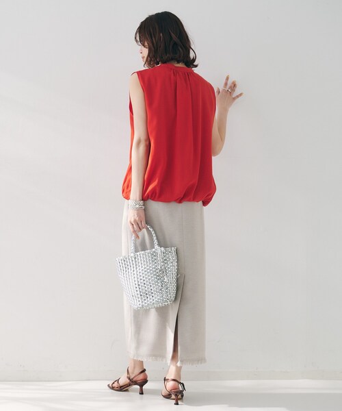 UNTITLED（アンタイトル）の「メタリックメッシュトート（トートバッグ・レディース・シルバー/ブロンズ/ゴールド・99）」の12枚目の写真