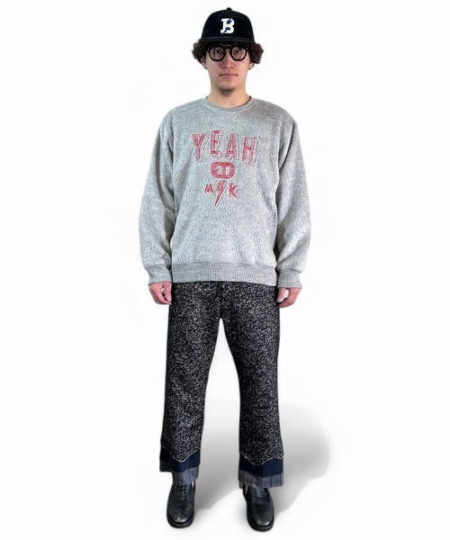 masterkey（マスターキー）の「msw1672-YEAH リバースウィーブスウェット（スウェット・メンズ・ブラウン/ブラック/グレー・1/2）」の17枚目の写真