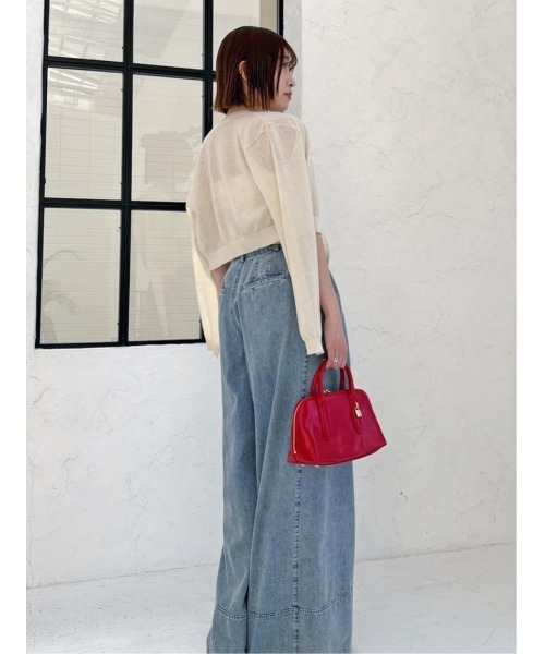 SNIDEL（スナイデル）の「【00サイズあり】バリエワイドパンツ（その他パンツ・レディース・ブルー/その他/ベージュ・0/1/00）」の16枚目の写真