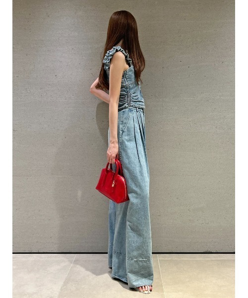 SNIDEL（スナイデル）の「【00サイズあり】バリエワイドパンツ（その他パンツ・レディース・ブルー/その他/ベージュ・0/1/00）」の19枚目の写真