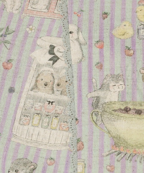 Jolly Poupee(ジョリープッペ)の「【22fabric】ジャムラボ/ ワンピース(ワンピース・レディース・グリーン/ベージュ・42/38/40/46)」の8枚目の写真