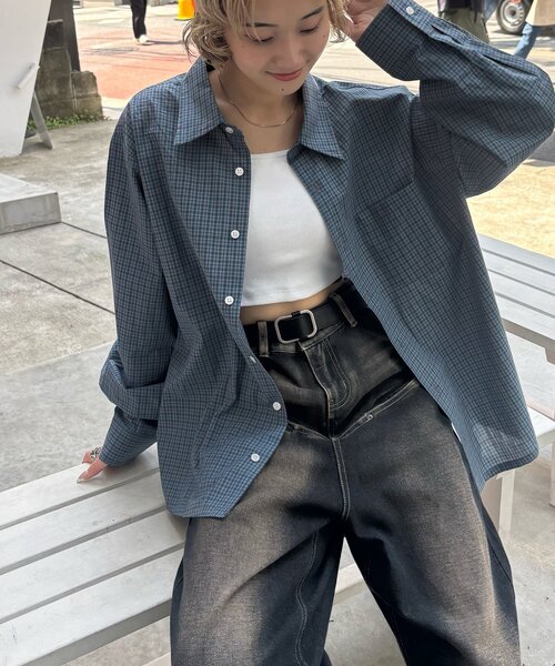 セール】【KOOKY'N/クーキー】チェックシャツ / UNISEX/ユニセックス