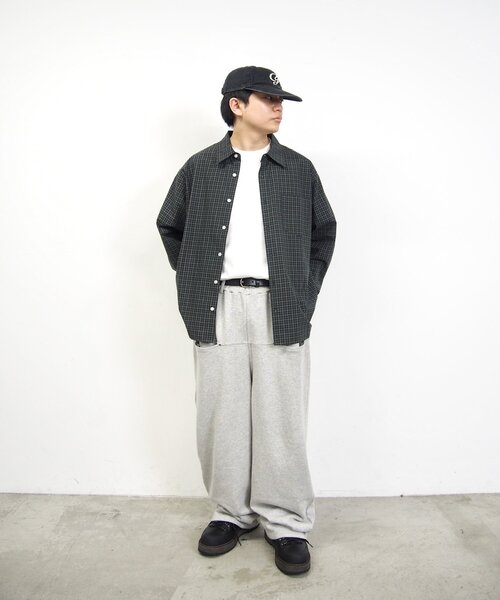 WHO'S WHO gallery（フーズフーギャラリー）の「【KOOKY'N/クーキー】チェックシャツ / UNISEX/ユニセックス（シャツ/ブラウス・レディース・ブラック/グリーン/ブルー・FREE）」の18枚目の写真