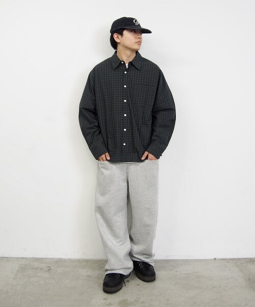 WHO'S WHO gallery（フーズフーギャラリー）の「【KOOKY'N/クーキー】チェックシャツ / UNISEX/ユニセックス（シャツ/ブラウス・レディース・ブラック/グリーン/ブルー・FREE）」の17枚目の写真