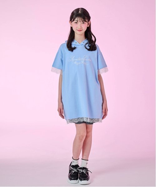 mezzo piano ☆ バービーコラボ・ワンピース・120cm メゾピアノ バービーコラボ ワンピース トップス 長袖 キッズ