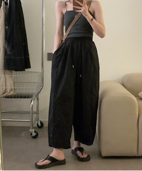 Per sist ence（パーシエンス）の「エッグパンツ（その他パンツ・レディース・ブラウン/ピンク/ブラック/ホワイト・LARGE/MEDIUM）」の2枚目の写真
