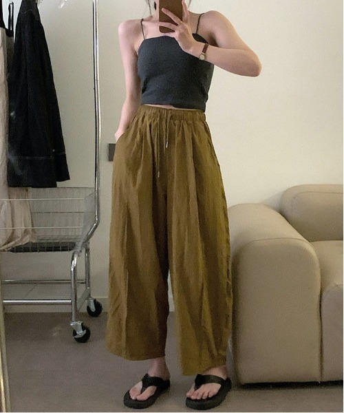 Per sist ence（パーシエンス）の「エッグパンツ（その他パンツ・レディース・ブラウン/ピンク/ブラック/ホワイト・LARGE/MEDIUM）」の12枚目の写真