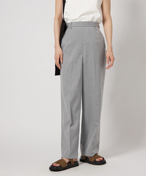 CITEN(シテン)の「<CITEN>キャリーマンノータックイージーパンツ(スラックス・レディース・ブラック/ライトグレー/ダークグレー・M/S)」の1枚目の写真