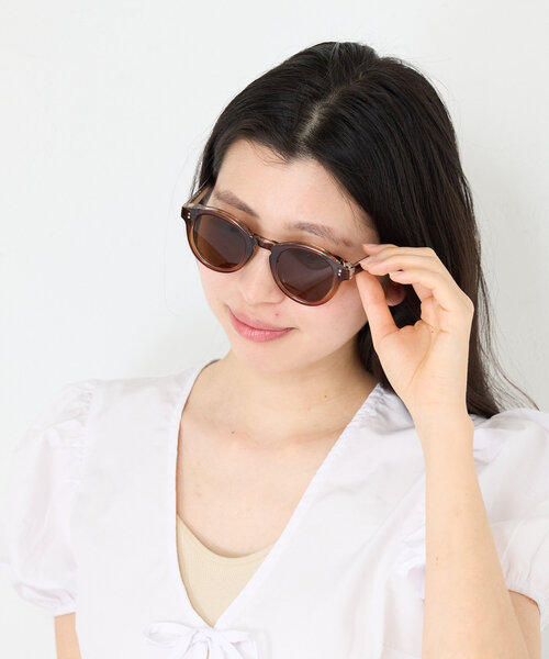 BIRTHDAY BAR（バースデイバー）の「ボストンサングラス（サングラス・レディース・ブラック/ブラウン・0）」の10枚目の写真