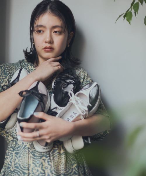 VEGE（ベジ）の「VEGE TenTen２（スニーカー・レディース・ベビーピンク/シルバー/ホワイト/ブラック・23/24/24.5/23.5）」の10枚目の写真