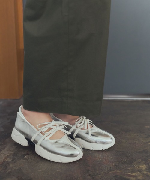 VEGE（ベジ）の「VEGE TenTen２（スニーカー・レディース・ベビーピンク/シルバー/ホワイト/ブラック・23/24/24.5/23.5）」の11枚目の写真