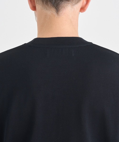 THE TOKYO（ザトウキョウ）の「【THE TOKYO/ザトウキョウ】Washable Silk Knit S/S PO【洗えるシルクのニット】（ニット/セーター・メンズ・ライトベージュ/ブラック/モカ/ダークグレー・48/46/44）」の9枚目の写真