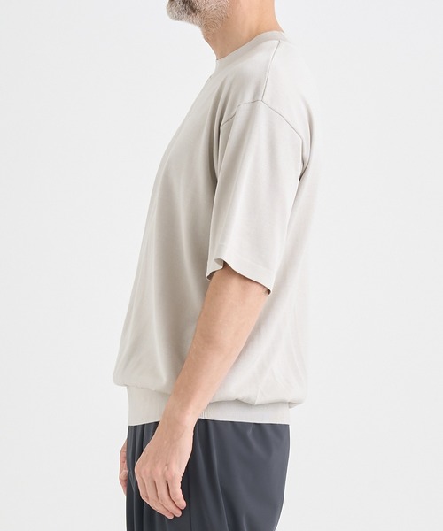 THE TOKYO（ザトウキョウ）の「【THE TOKYO/ザトウキョウ】Washable Silk Knit S/S PO【洗えるシルクのニット】（ニット/セーター・メンズ・ライトベージュ/ブラック/モカ/ダークグレー・48/46/44）」の16枚目の写真