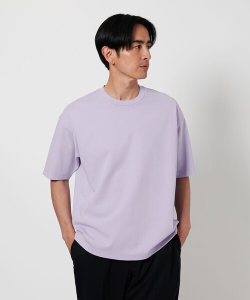 セール】アイスウォッシュ ポンチ クルーネック Tシャツ（T