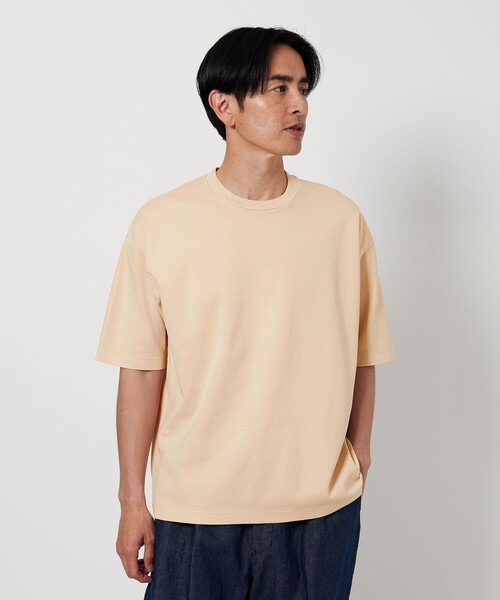 セール】アイスウォッシュ ポンチ クルーネック Tシャツ（T