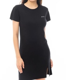 RVCA | 【RVCA/ルーカ】24SS MINI RVCA KNIT DRESS/ルーカニットミニワンポイントロゴワンピース(ワンピース)
