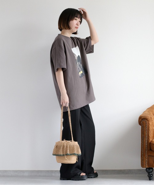 cepo(セポ)の「【aritella】フリルバケツバッグ(ショルダーバッグ・レディース・ライトベージュ/ベージュ・FREE)」の8枚目の写真