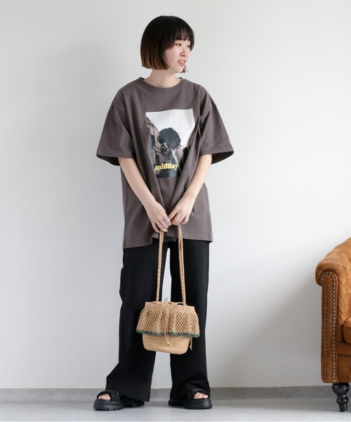 cepo(セポ)の「【aritella】フリルバケツバッグ(ショルダーバッグ・レディース・ライトベージュ/ベージュ・FREE)」の9枚目の写真