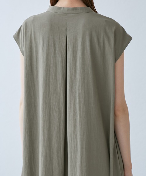 ROPE' PICNIC（ロペピクニック）の「リラックススキッパーロングワンピース（ワンピース・レディース・ブラック/カーキ/ダークグリーン/オレンジ・38）」の15枚目の写真