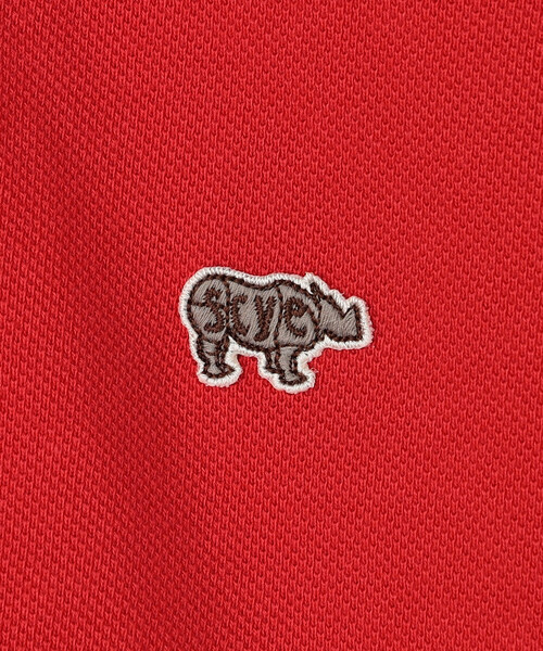 SCYE BASICS(サイベーシックス)の「SCYE BASICS | 〈別注〉コットンピケ ポロシャツ WOMEN(ポロシャツ・レディース・アイボリー/グリーン/ブラウン/レッド・38)」の10枚目の写真