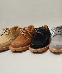 ブラウン スエード モカシン フリンジ付き MINNETONKA」3-in-1 羽つき フリンジブーツ (ブラウン) - ∞ SOL ∞
