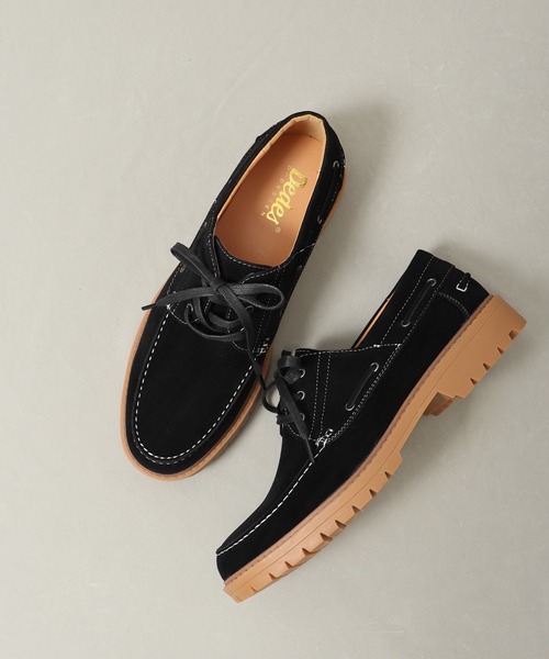 Dedes（デデス）の「Dedes デッキシューズ（モカシン/デッキシューズ・メンズ・ブラウン/ダークブラウン/ベージュ/ネイビー/ブラック/グレー・40/41/42/43/44）」の2枚目の写真