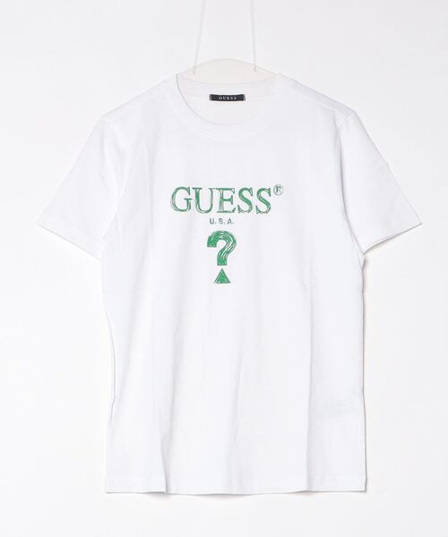 Guess（ゲス）の「GUESS MEN'S S/SLV TEE SHIRT 2 Tシャツ（Tシャツ/カットソー・メンズ・ホワイト・S/M）」の2枚目の写真