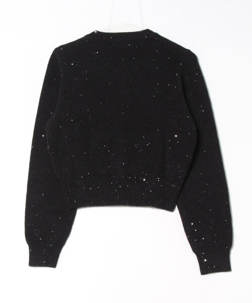 Jines（ジネス）の「スパンコールラメカーディガン（カーディガン/ボレロ・レディース・アイボリー/ブラック/グレー・38）」の19枚目の写真