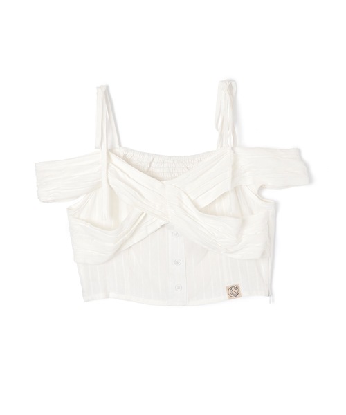 M DOLLY(エムドリー)の「*M DOLLY original* cross&luna patch blouse/クロス&ルナパッチブラウス(シャツ/ブラウス・レディース・ブラック/ホワイト/ピンク・FREE)」の18枚目の写真
