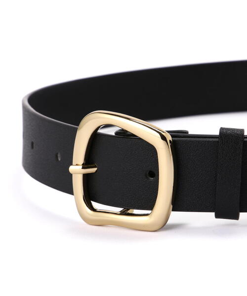 FREE'S MART（フリーズマート）の「ワイドバックルベルト（ベルト・レディース・ブラック/ブラウン・ﾌﾘ-）」の7枚目の写真